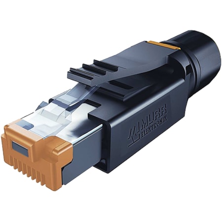 Murrelektronik RJ45 PROFESSIONAL MALE 0 Degree 8 POL. SHIELDED, Gigabit 7000-74011-0000000